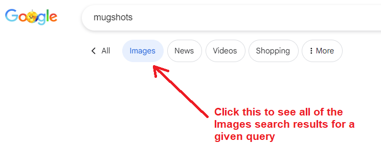 images tab on google