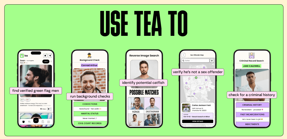 uses for tea app for women