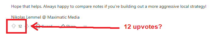 fake upvotes on reddit